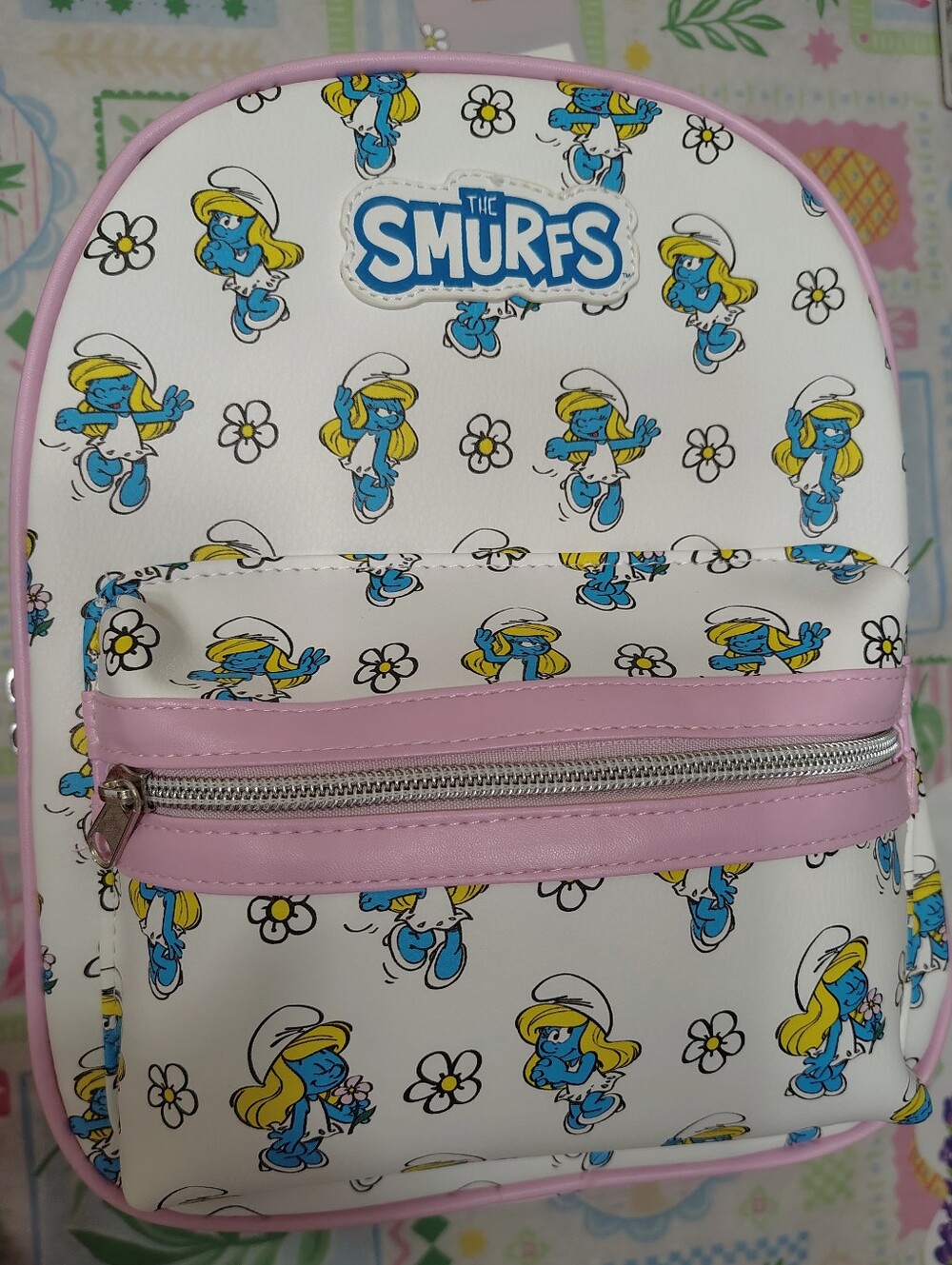 NWT Smurf small backpack